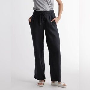 Quince 100% European Linen Wide Leg Pants